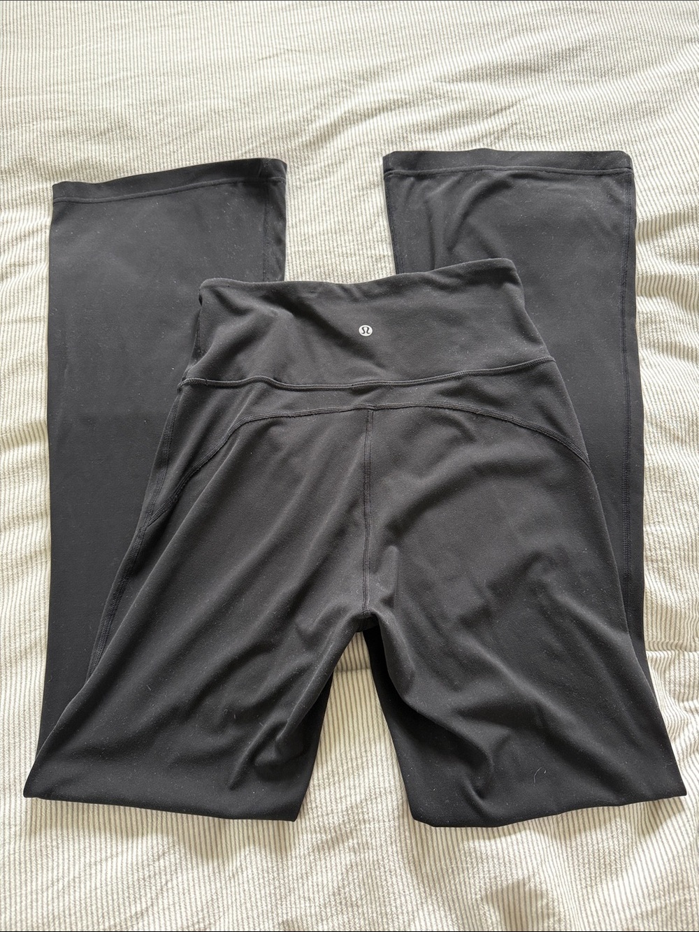Lululemon Groove Nulu High-Rise Flared Pant - Black - 33” inseam